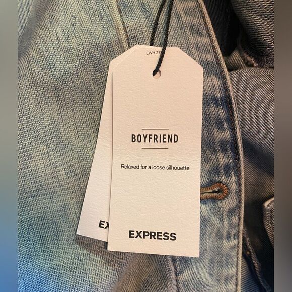 Express light blue denim jacket size M/L - Picture 15 of 15